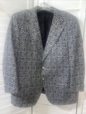Vintage Eagle Clothes Sport Coat Blazer Jacket Men’s Polyester X-Large USA